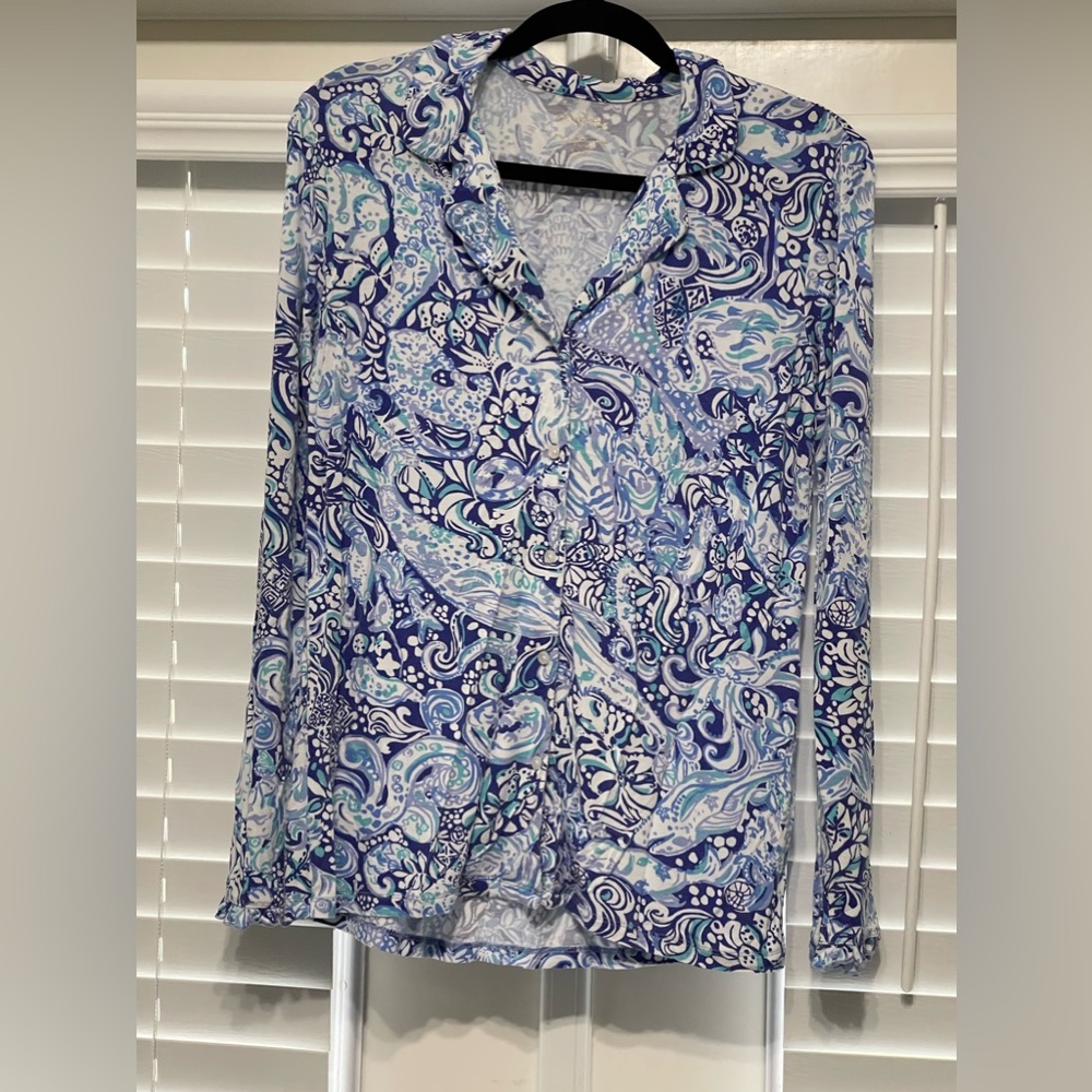 Lilly Pulitzer pajama top